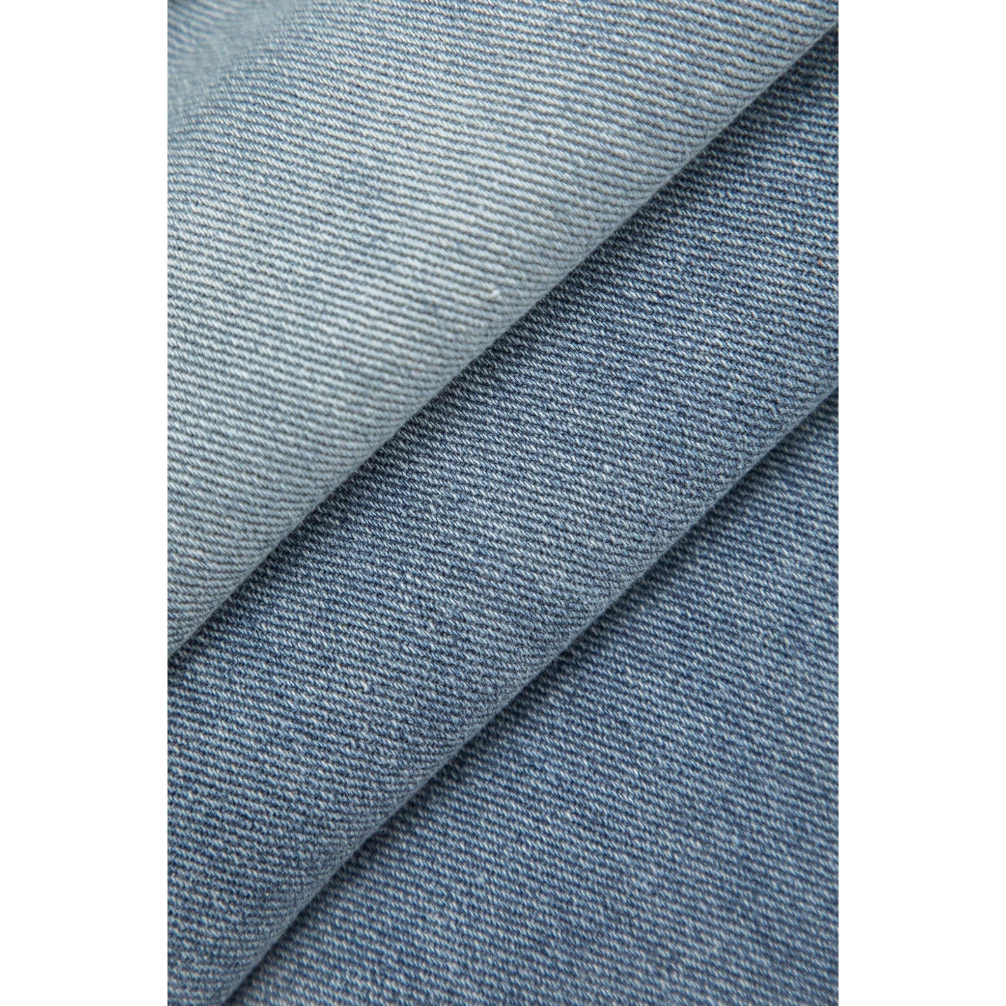 Women’s Faded Wide-Leg Denim Jeans High Waist, Non-Stretch, Loose Fit